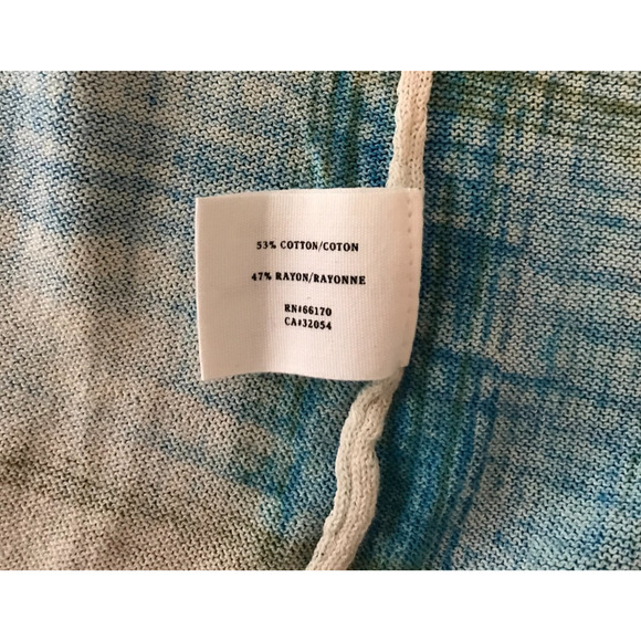 Anthropologie Sparrow Revolution Draped Crosshatch Plaid Cardigan - Size Small - Picture 9 of 12